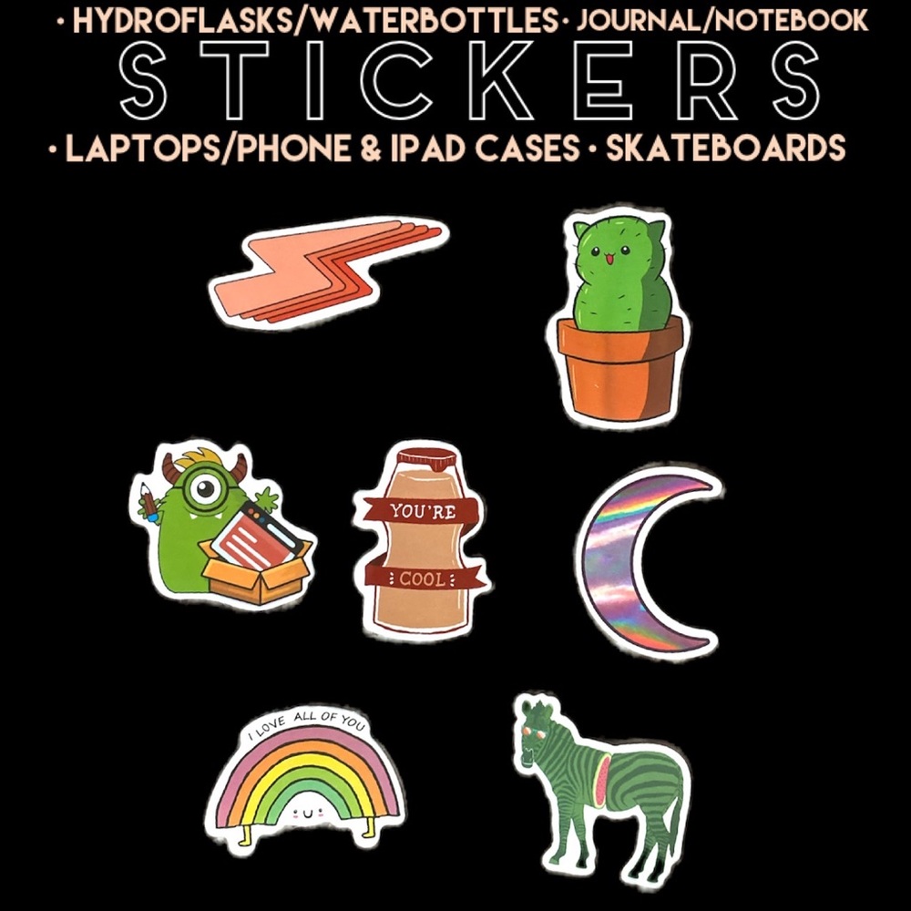 🔴 SALE! 🔴 STICKERS | Vibrant  Bundle
